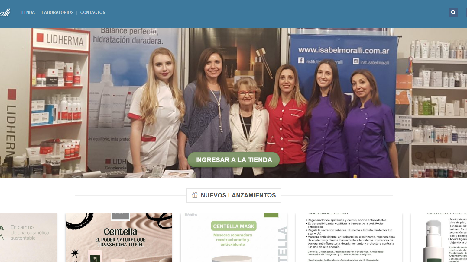 Tienda online de Cosmetología - Home